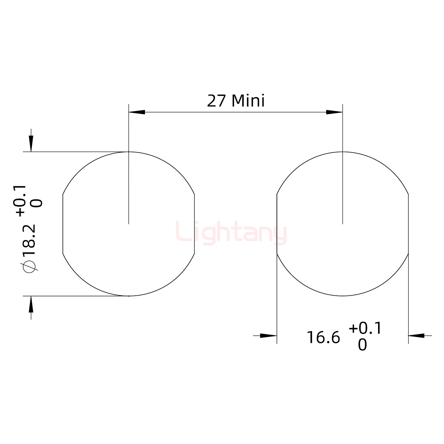 EEG.3B.009.CLN前螺母插座 PCB直插板