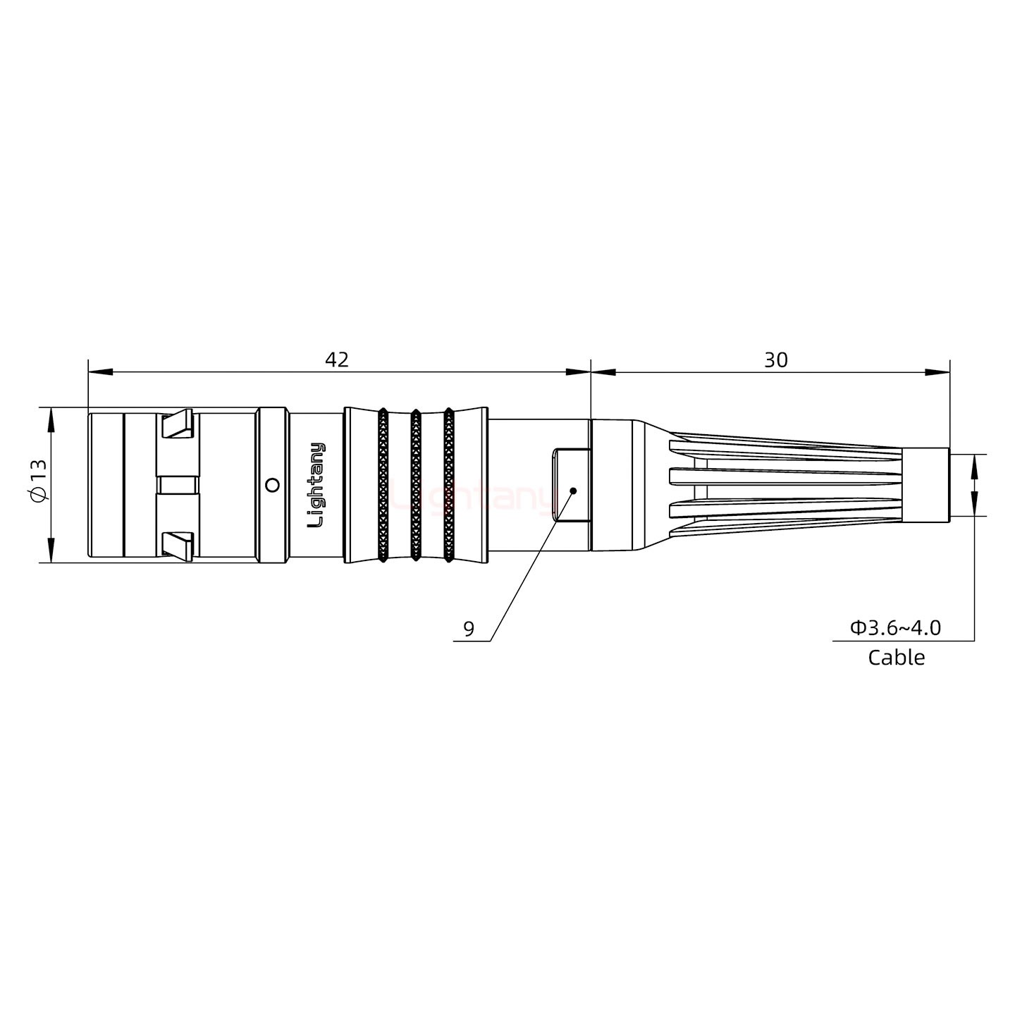 FGG.1K.002.CLAC40Z推拉自鎖帶護(hù)套直式插頭