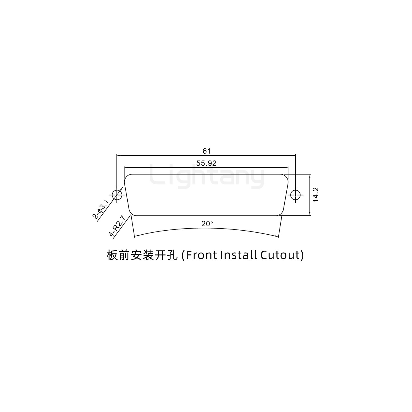 47W1公焊線式/鎖螺絲螺母+防水墊片/大電流40A